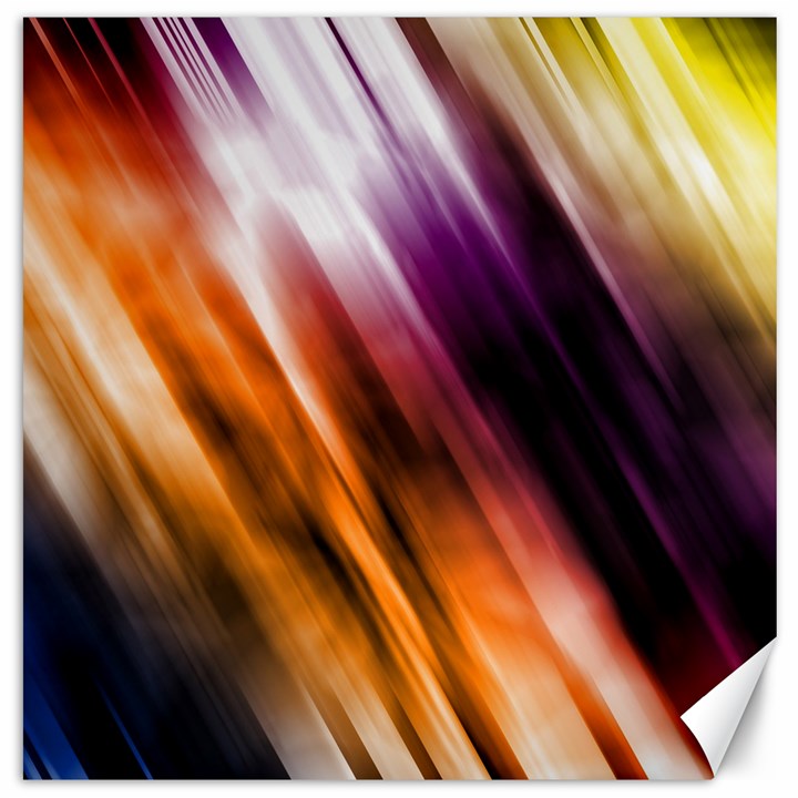 Colourful Grunge Stripe Background Canvas 20  x 20  