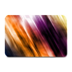 Colourful Grunge Stripe Background Plate Mats by Nexatart