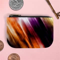 Colourful Grunge Stripe Background Mini Coin Purses by Nexatart