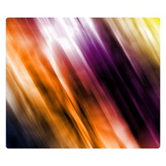 Colourful Grunge Stripe Background Double Sided Flano Blanket (small)  by Nexatart