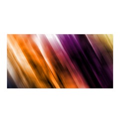 Colourful Grunge Stripe Background Satin Wrap by Nexatart