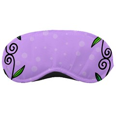 Hand Drawn Doodle Flower Border Sleeping Masks by Nexatart