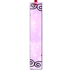 Hand Drawn Doodle Flower Border Large Book Marks by Nexatart