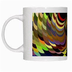 Spiral Of Tubes White Mugs by Nexatart