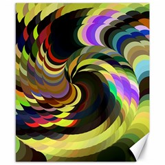 Spiral Of Tubes Canvas 8  X 10  by Nexatart