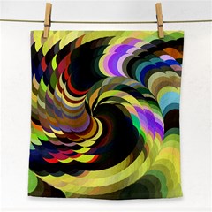 Spiral Of Tubes Face Towel by Nexatart