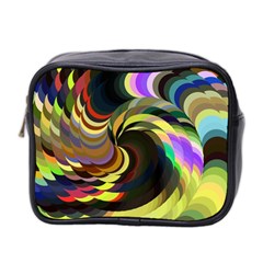 Spiral Of Tubes Mini Toiletries Bag 2-side by Nexatart