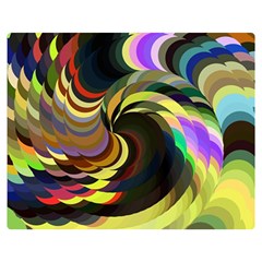 Spiral Of Tubes Double Sided Flano Blanket (medium)  by Nexatart