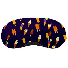 Seamless Cartoon Ice Cream And Lolly Pop Tilable Design Sleeping Masks by Nexatart