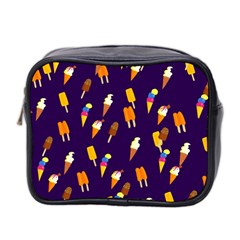 Seamless Cartoon Ice Cream And Lolly Pop Tilable Design Mini Toiletries Bag 2-side by Nexatart