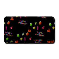 Cartoon Birthday Tilable Design Medium Bar Mats by Nexatart