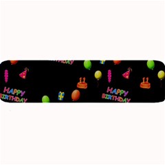 Cartoon Birthday Tilable Design Large Bar Mats by Nexatart