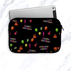 Cartoon Birthday Tilable Design Apple Ipad Mini Zipper Cases by Nexatart