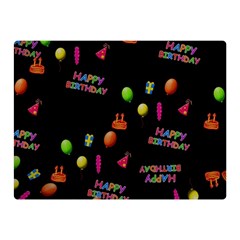 Cartoon Birthday Tilable Design Double Sided Flano Blanket (mini)  by Nexatart