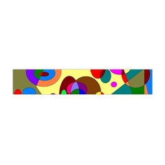 Abstract Digital Circle Computer Graphic Flano Scarf (mini) by Nexatart