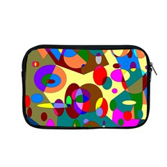 Abstract Digital Circle Computer Graphic Apple MacBook Pro 13  Zipper Case