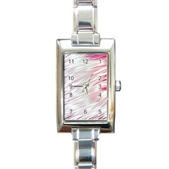 Fluorescent Flames Background With Special Light Effects Rectangle Italian Charm Watch