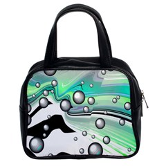 Small And Big Bubbles Classic Handbags (2 Sides)