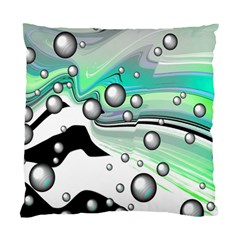 Small And Big Bubbles Standard Cushion Case (One Side)