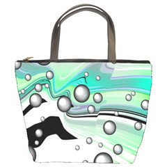 Small And Big Bubbles Bucket Bags