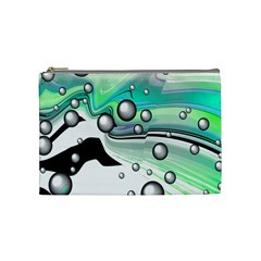 Small And Big Bubbles Cosmetic Bag (Medium) 