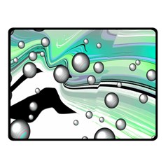 Small And Big Bubbles Fleece Blanket (Small)