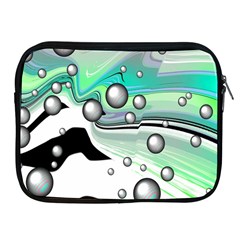 Small And Big Bubbles Apple iPad 2/3/4 Zipper Cases