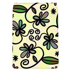 Completely Seamless Tileable Doodle Flower Art Flap Covers (s)  by Nexatart