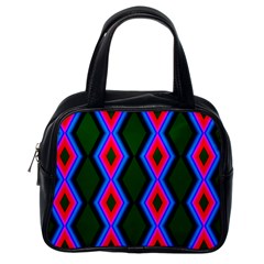 Quadrate Repetition Abstract Pattern Classic Handbags (one Side)