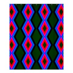 Quadrate Repetition Abstract Pattern Shower Curtain 60  X 72  (medium)  by Nexatart