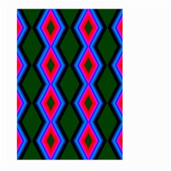 Quadrate Repetition Abstract Pattern Large Garden Flag (two Sides) by Nexatart