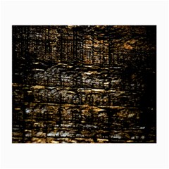 Wood Texture Dark Background Pattern Small Glasses Cloth by Nexatart