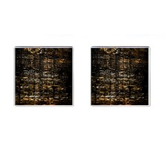 Wood Texture Dark Background Pattern Cufflinks (square) by Nexatart