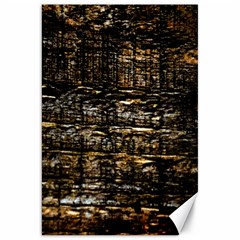 Wood Texture Dark Background Pattern Canvas 20  X 30   by Nexatart