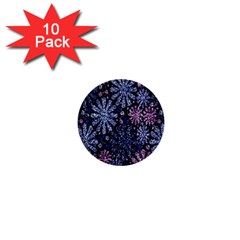 Pixel Pattern Colorful And Glittering Pixelated 1  Mini Buttons (10 Pack)  by Nexatart