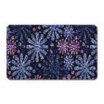 Pixel Pattern Colorful And Glittering Pixelated Magnet (Rectangular) Front