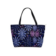 Pixel Pattern Colorful And Glittering Pixelated Shoulder Handbags by Nexatart