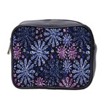 Pixel Pattern Colorful And Glittering Pixelated Mini Toiletries Bag 2-Side Front