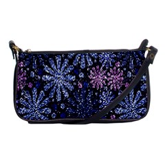 Pixel Pattern Colorful And Glittering Pixelated Shoulder Clutch Bags by Nexatart