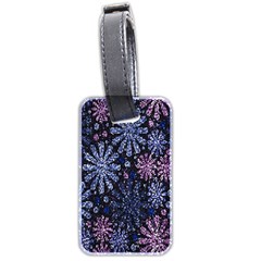 Pixel Pattern Colorful And Glittering Pixelated Luggage Tags (two Sides) by Nexatart