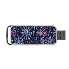 Pixel Pattern Colorful And Glittering Pixelated Portable Usb Flash (two Sides) by Nexatart