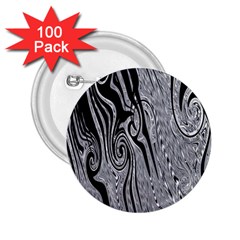 Abstract Swirling Pattern Background Wallpaper 2 25  Buttons (100 Pack)  by Nexatart