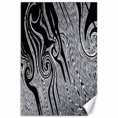 Abstract Swirling Pattern Background Wallpaper Canvas 24  X 36  by Nexatart