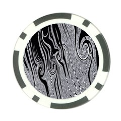 Abstract Swirling Pattern Background Wallpaper Poker Chip Card Guard by Nexatart