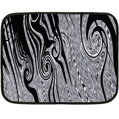 Abstract Swirling Pattern Background Wallpaper Fleece Blanket (mini) by Nexatart