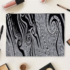 Abstract Swirling Pattern Background Wallpaper Cosmetic Bag (xl) by Nexatart