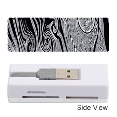 Abstract Swirling Pattern Background Wallpaper Memory Card Reader (stick)  by Nexatart