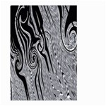 Abstract Swirling Pattern Background Wallpaper Large Garden Flag (Two Sides) Back