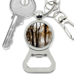 Fall Forest Artistic Background Button Necklaces by Nexatart