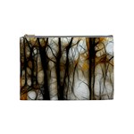 Fall Forest Artistic Background Cosmetic Bag (Medium)  Front